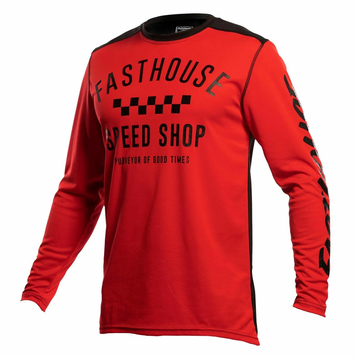 Budget 🤩 FASTHOUSE CARBON JERSEY RD/BK SM 🔔