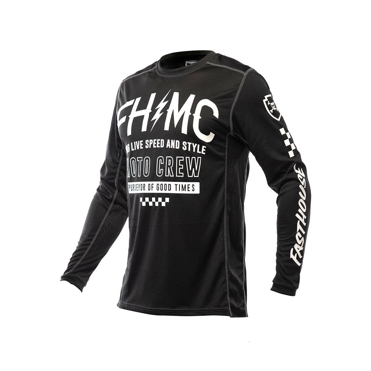 Cheap 🌟 Fasthouse Grindhouse Cypher Youth Jersey - Black - M 🔔