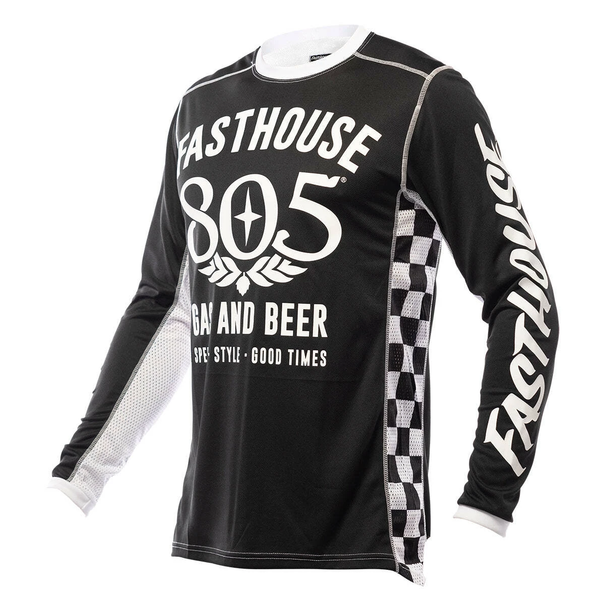 Top 10 🎁 Fasthouse Grindhouse 805 Jersey - Black - S ✨