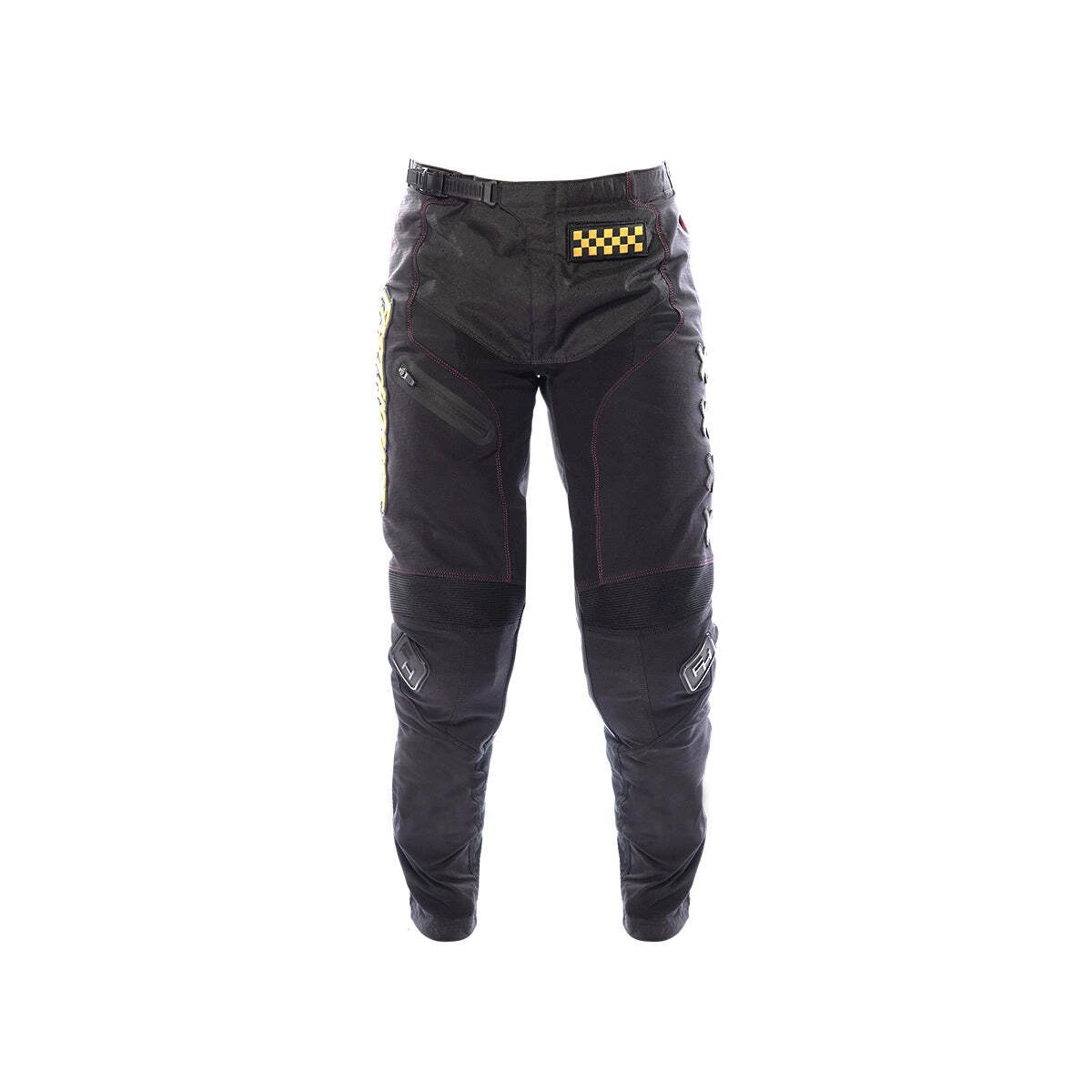 New π Fasthouse Elrod Golden Youth π§ Girls Pants - Black - Y22 𧨠- Image 3