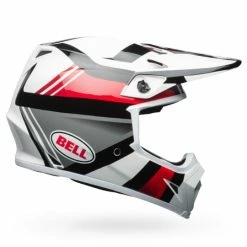 New 🔥 Bell MX-9 MIPS Marauder White Black Red Helmet - Medium - Adult ✨
