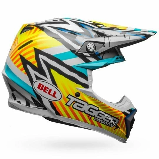 Top 10 ๐ฏ Bell Moto-9 MIPS Tagger Yellow Blue White Helmet - Unisex - Large - Adult - Yellow/Blue/White ๐คฉ