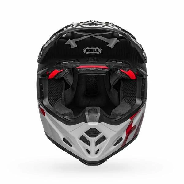 Buy ๐ Bell Moto-9 Flex Fasthouse WRWF Black/White/Red Helmet ๐ - Image 2