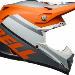Brand new ⌛ Bell Moto-9 MIPS Prophecy Matte Orange Black Grey Helmet - Black - Large - Adult 🌟