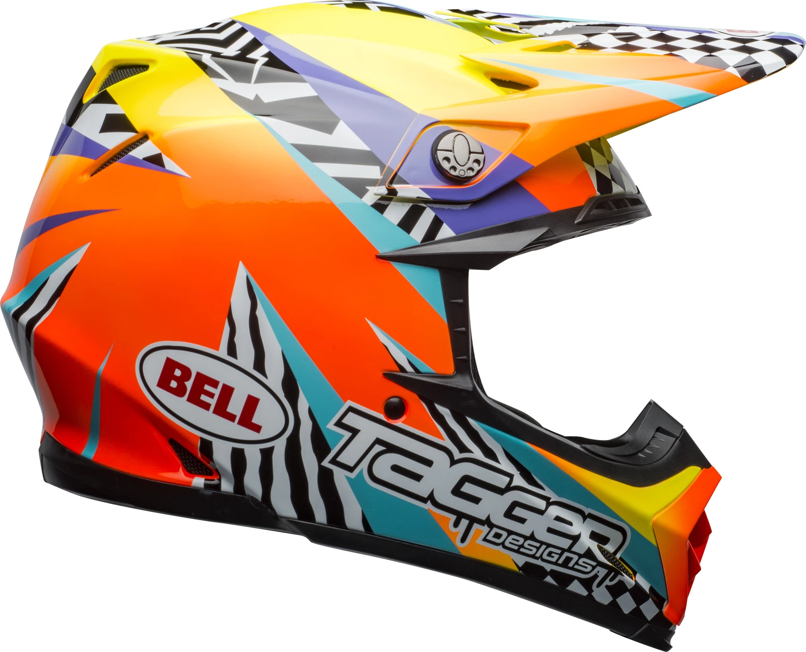 Best Sale ๐ Bell Moto-9 MIPS Tagger Breakout Helmet - Orange/Yellow - M ๐