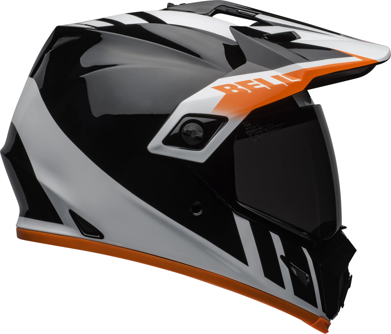 Cheapest ๐ Bell MX-9 Adventure MIPS Dash Black White Orange Helmet ๐