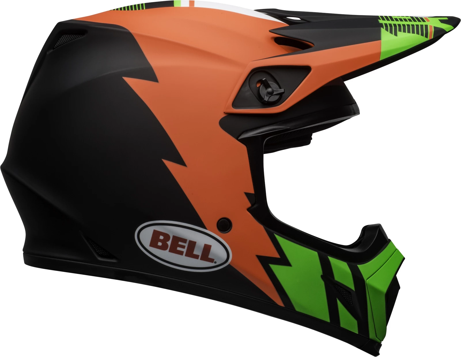 Best Sale ๐ Bell MX-9 MIPS Strike Matte Black Orange Green Helmet - Black - X-Large - Adult โจ