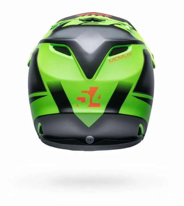 Hot Sale ๐ Bell Moto-9 MIPS Youth Glory Matte Green Black Orange Helmet - Unisex - Small/Medium - Youth - Green/Black ๐ฅ - Image 3