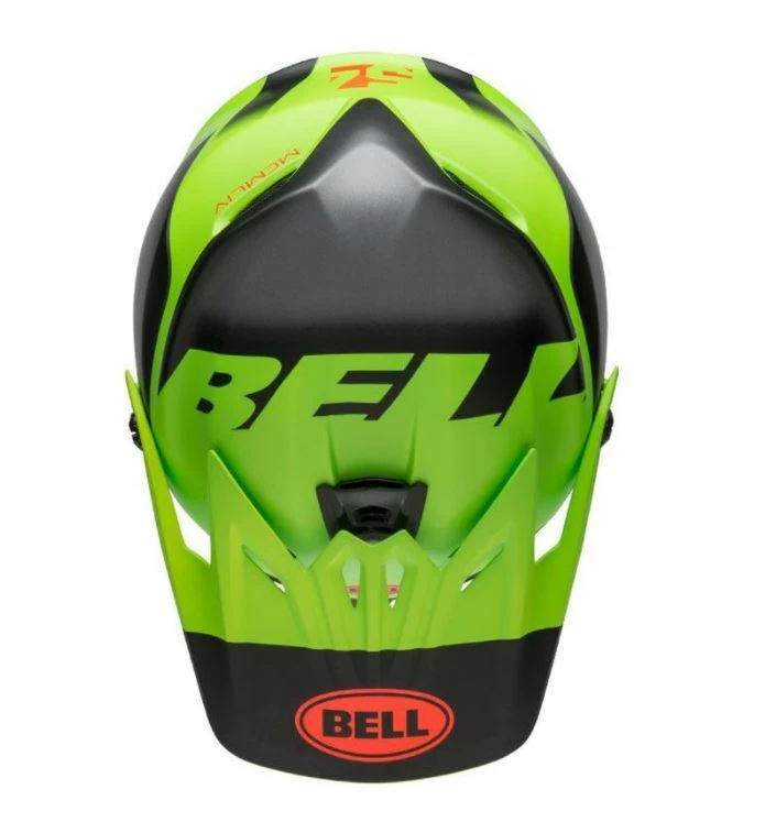 Hot Sale ๐ Bell Moto-9 MIPS Youth Glory Matte Green Black Orange Helmet - Unisex - Small/Medium - Youth - Green/Black ๐ฅ - Image 4