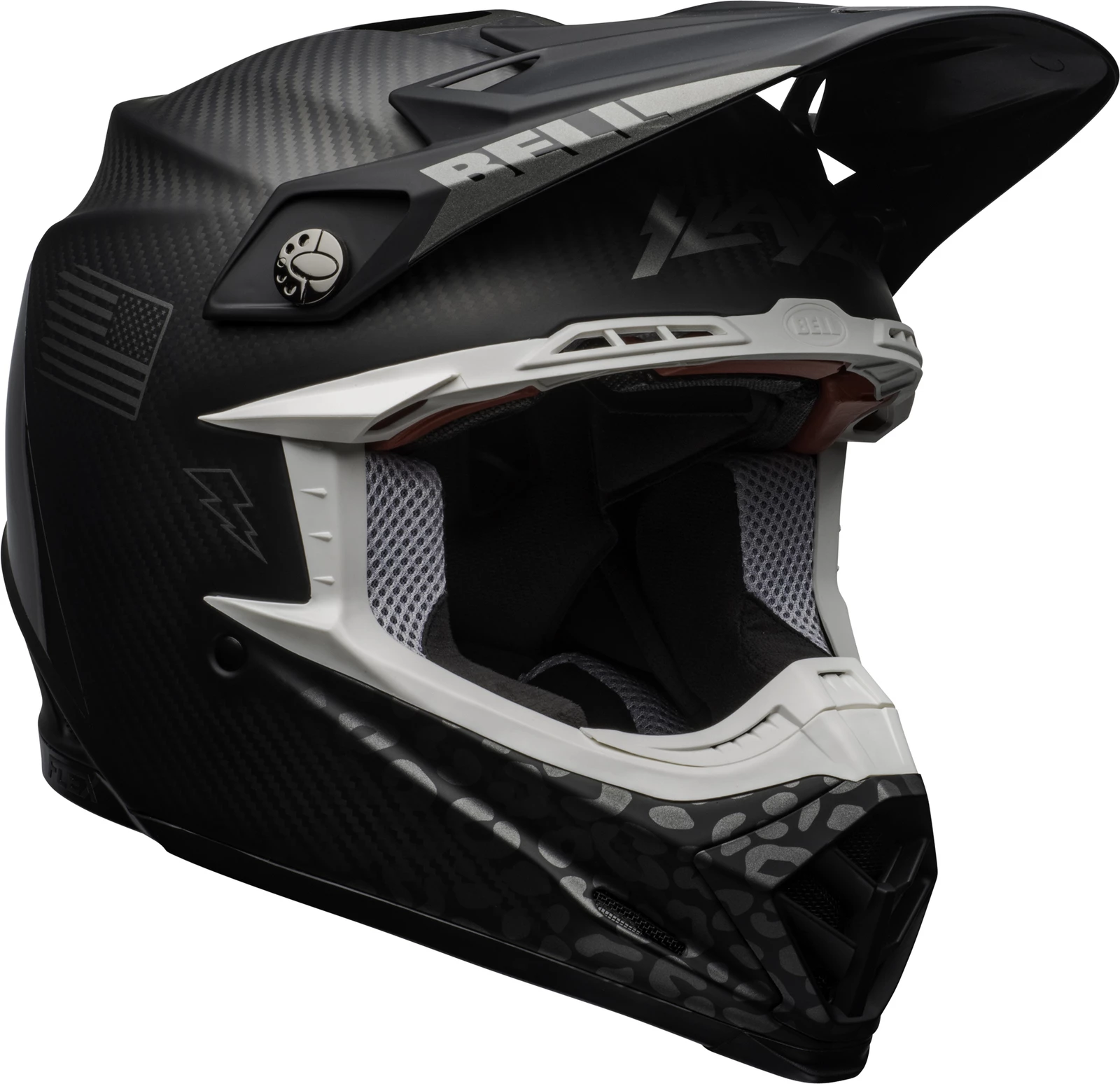 Buy โ๏ธ Bell Moto-9 Flex Slayco Black and Grey Helmet - Black - Medium - Adult ๐คฉ - Image 2