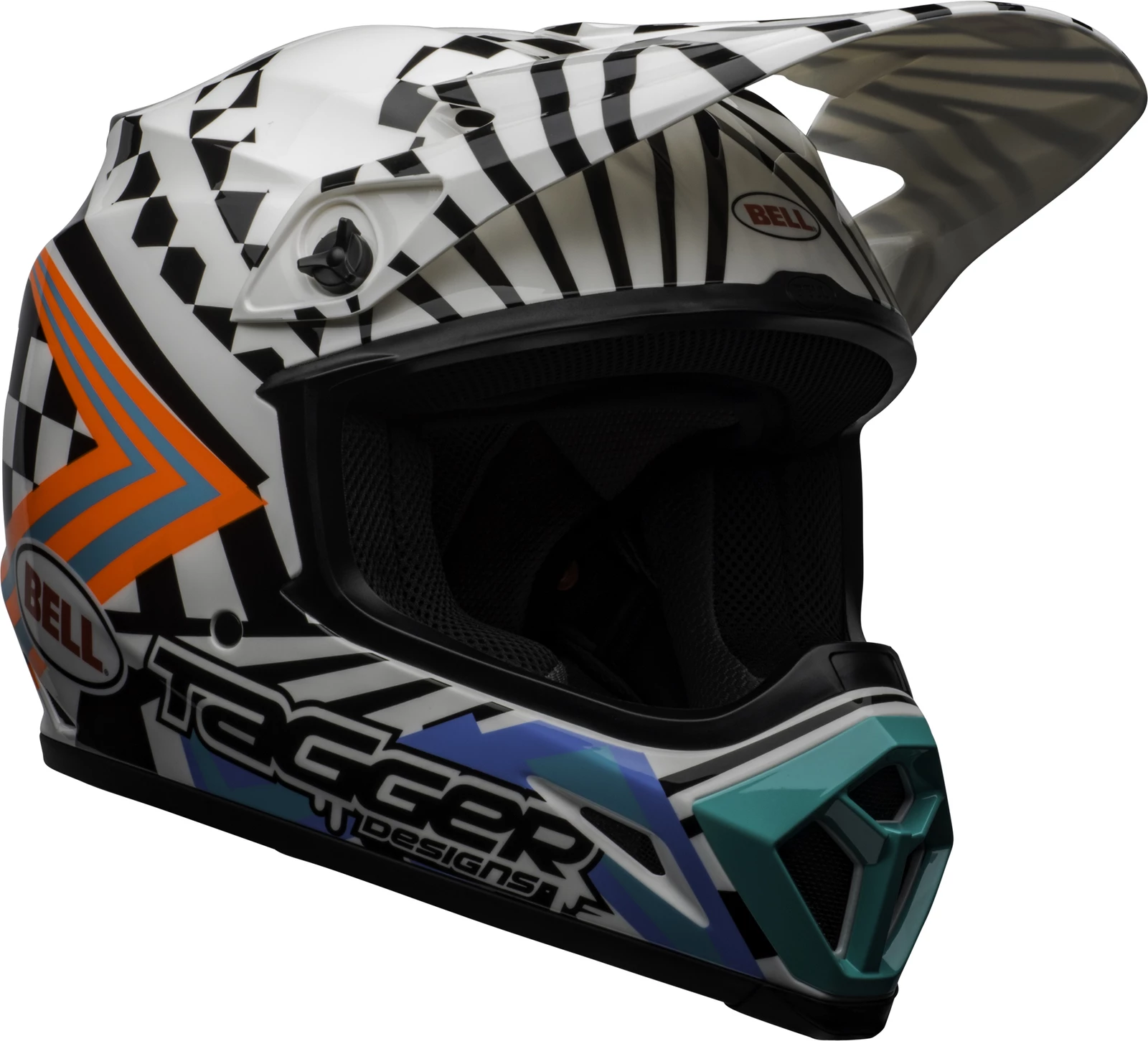 Top 10 ๐ Bell MX-9 MIPS Tagger Check Me Out Helmet - White - Large - Adult ๐ - Image 2