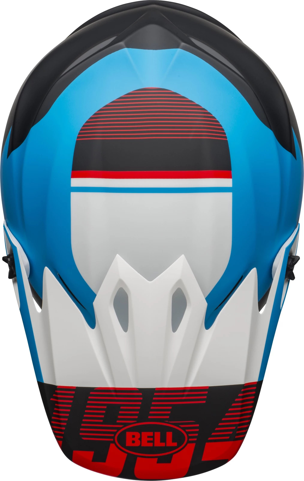 New 🥰 Bell MX-9 MIPS Strike Matte Black Blue White 🛒 - Image 2