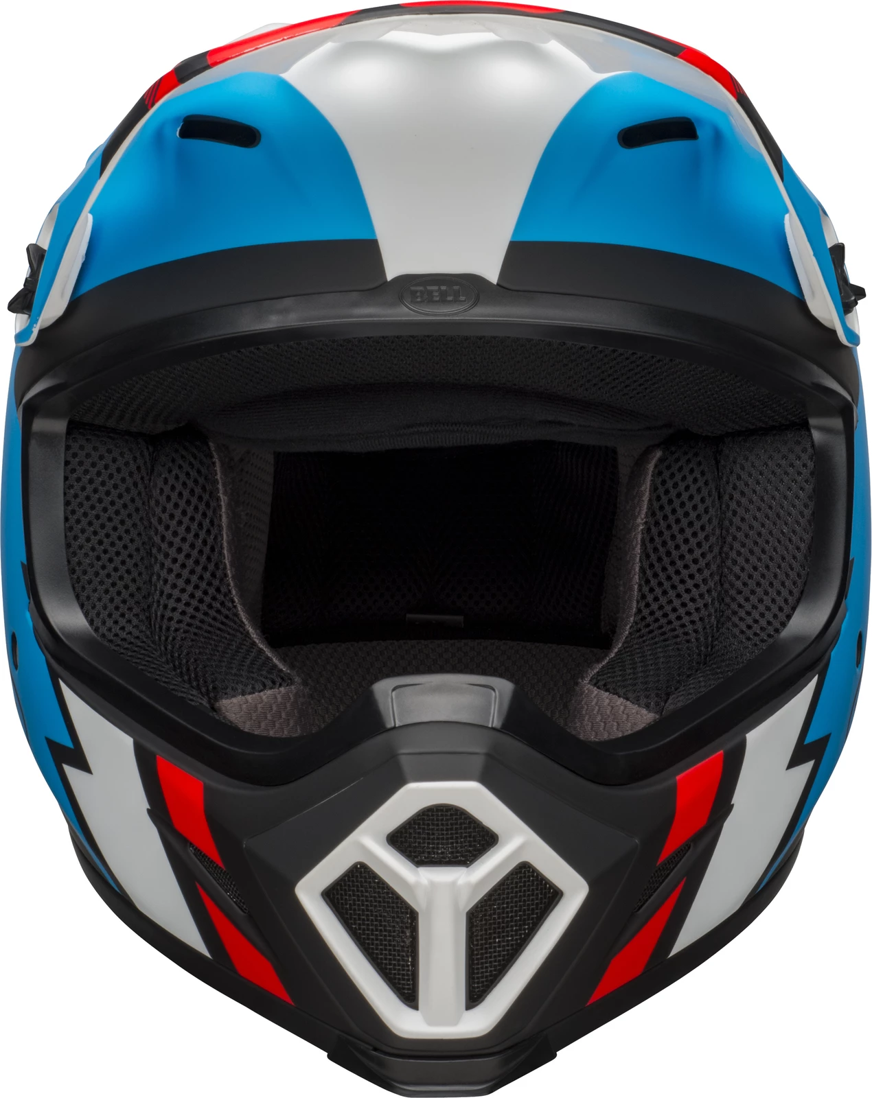 New 🥰 Bell MX-9 MIPS Strike Matte Black Blue White 🛒 - Image 3