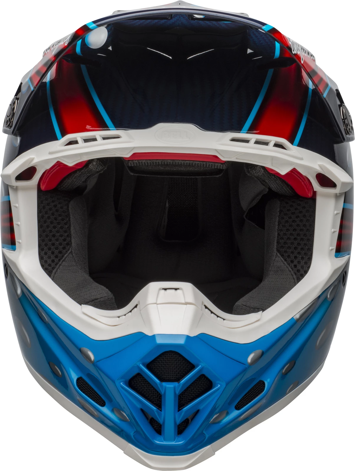 New β Bell Moto-9 Flex MC Replica Blue Red Black Helmet - Unisex - Large - Adult - Blue/Red/Black π - Image 3