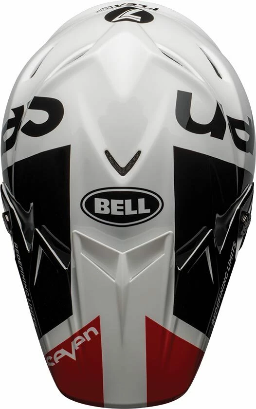 Discount ๐ Bell Moto-9 Flex Special Edition Seven Galaxy Black White Red Helmet - Unisex - Medium - Adult - Black/White/Red ๐ - Image 3