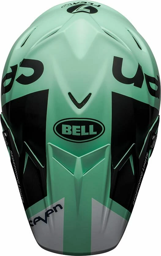 Hot Sale ๐คฉ Bell Moto-9 Flex Special Edition Seven Galaxy Black Mint White Helmet - Unisex - Small - Adult - Black/Mint/White ๐ - Image 3