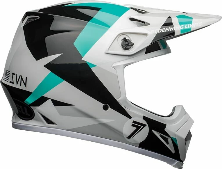 Top 10 โญ Bell MX-9 MIPS Special Edition Seven Battleship Aqua Helmet - Unisex - Large - Adult - Aqua ๐