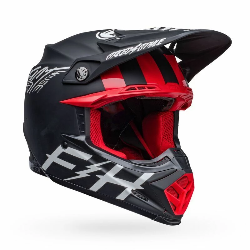 Deals π Bell Moto-9S Flex Fasthouse Tribe Black White Helmet - Unisex - Small - Adult - Black/White β¨ - Image 2