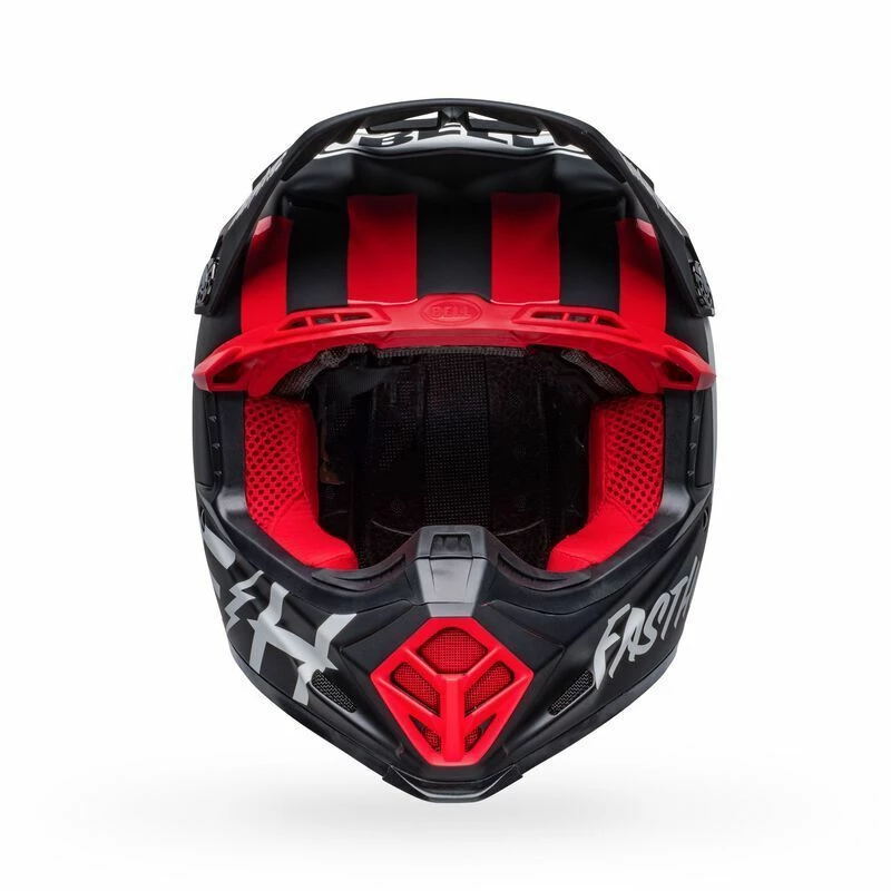 Deals π Bell Moto-9S Flex Fasthouse Tribe Black White Helmet - Unisex - Small - Adult - Black/White β¨ - Image 3