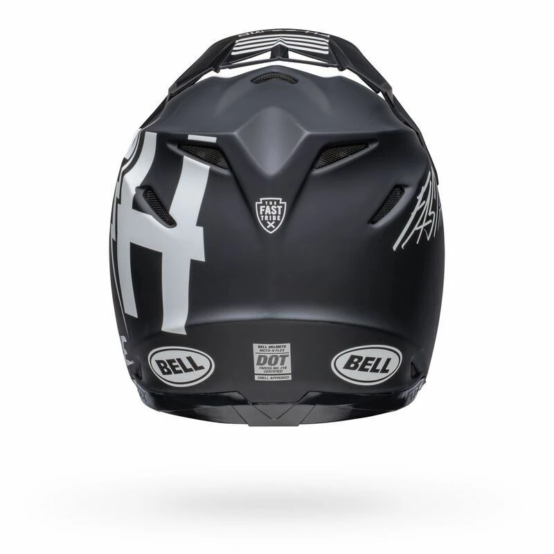 Deals π Bell Moto-9S Flex Fasthouse Tribe Black White Helmet - Unisex - Small - Adult - Black/White β¨ - Image 7
