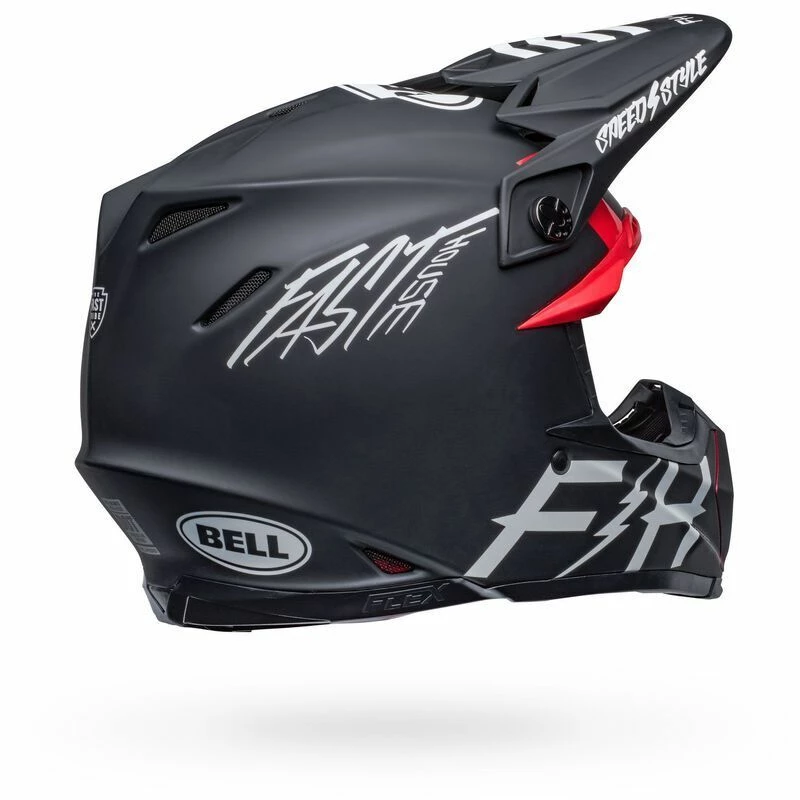 Deals π Bell Moto-9S Flex Fasthouse Tribe Black White Helmet - Unisex - Small - Adult - Black/White β¨ - Image 8