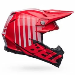 New 🤩 Bell Moto-9S Flex Sprint Red Black Helmet - Unisex - Medium - Adult - Red/Black 🥰