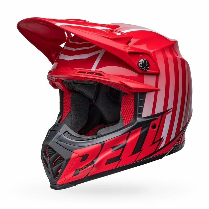 New π€© Bell Moto-9S Flex Sprint Red Black Helmet - Unisex - Medium - Adult - Red/Black π₯° - Image 4