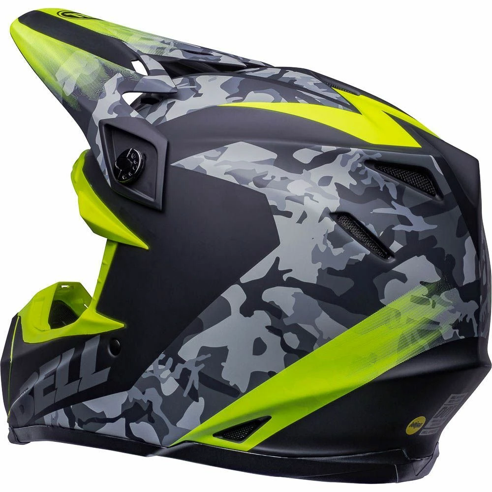 Buy ๐ Bell Moto-9 MIPS Venom Matte Black Camo Hi Viz Helmet ๐ฅฐ - Image 2