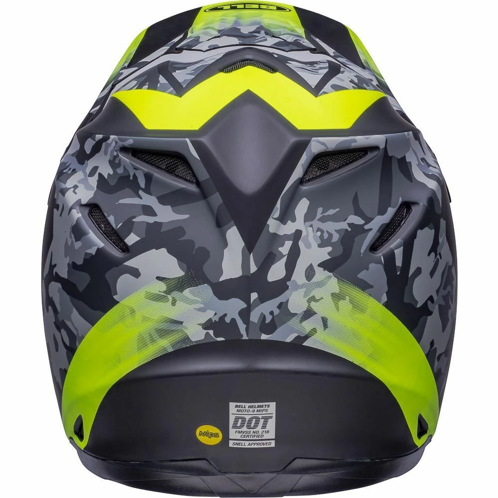 Buy ๐ Bell Moto-9 MIPS Venom Matte Black Camo Hi Viz Helmet ๐ฅฐ - Image 3