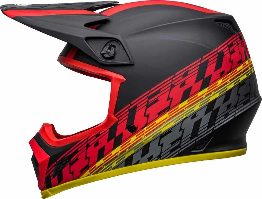Wholesale โจ Bell 2023 MX-9 MIPS Offset Matte Black Red Helmet ๐ - Image 4