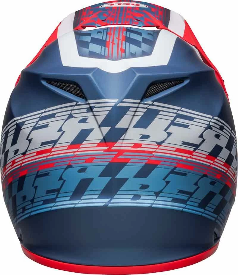 Promo 🎁 Bell 2023 MX-9 MIPS Offset Matte Metal Blue White Helmet 🔥 - Image 7