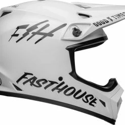 Brand new ๐ Bell 2023 MX-9 MIPS Fasthouse White Black Helmet - Unisex - X-Large - Adult - White/Black ๐