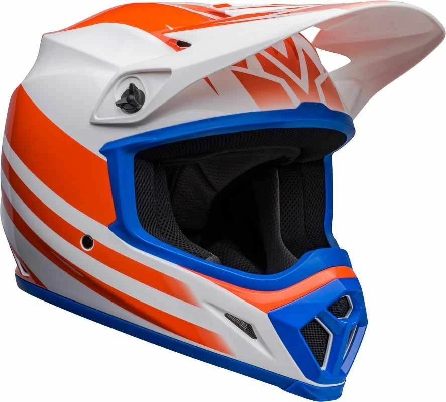 Best reviews of โ๏ธ Bell 2023 MX-9 MIPS Disrupt White Orange Helmet โ - Image 2
