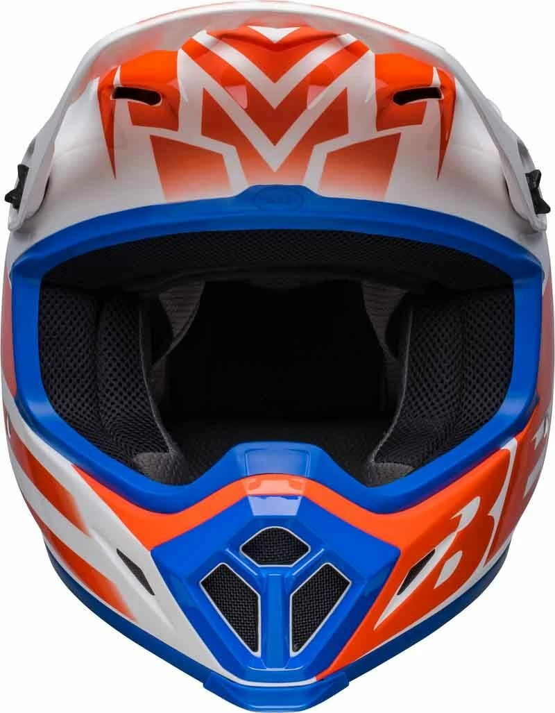 Best reviews of โ๏ธ Bell 2023 MX-9 MIPS Disrupt White Orange Helmet โ - Image 3