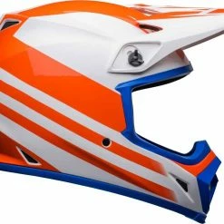 Best reviews of โ๏ธ Bell 2023 MX-9 MIPS Disrupt White Orange Helmet โ