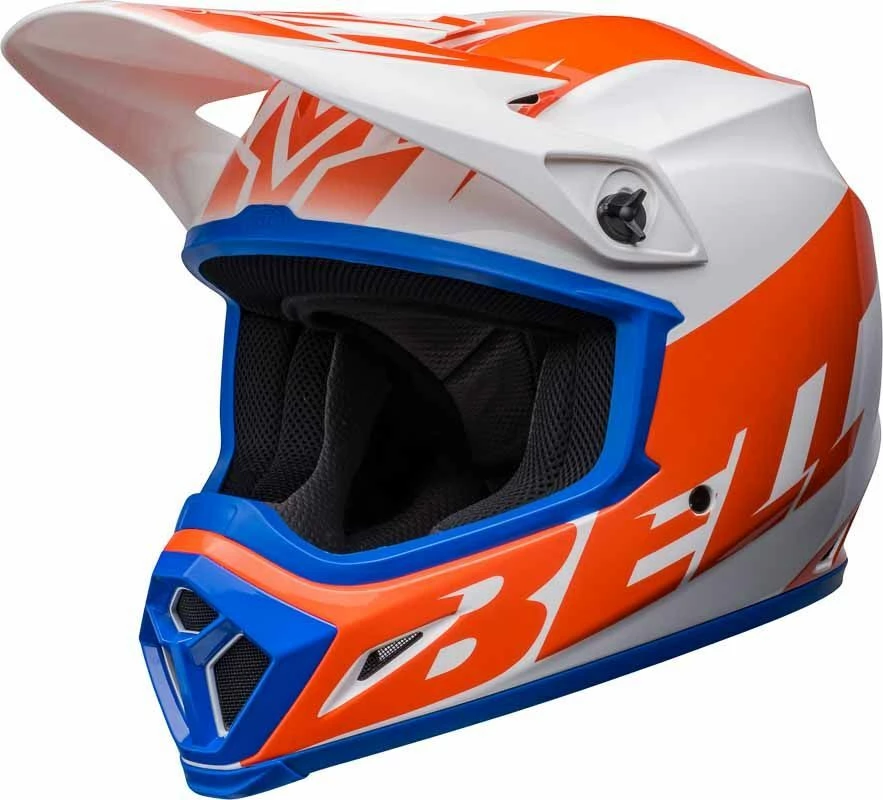 Best reviews of โ๏ธ Bell 2023 MX-9 MIPS Disrupt White Orange Helmet โ - Image 4