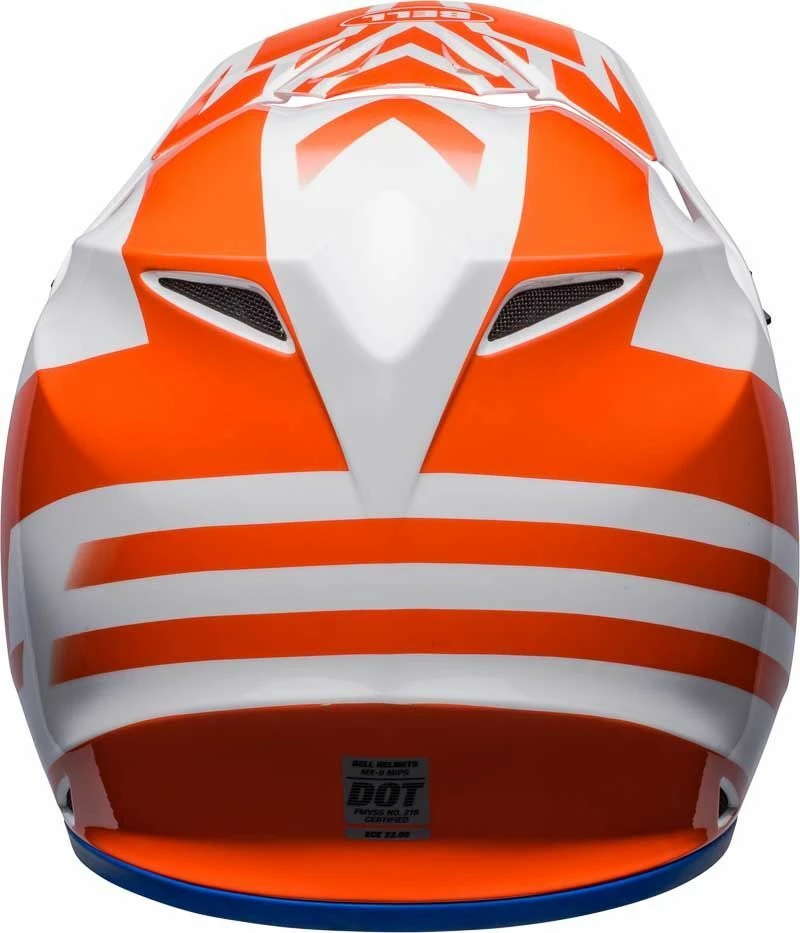 Best reviews of โ๏ธ Bell 2023 MX-9 MIPS Disrupt White Orange Helmet โ - Image 7