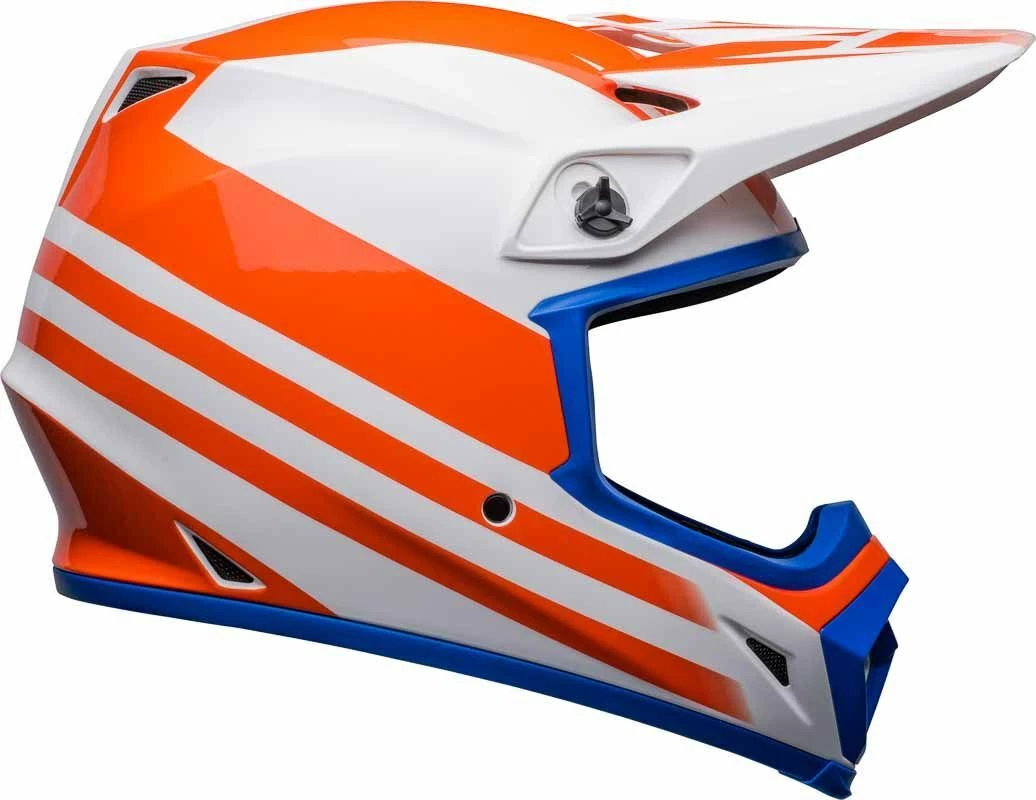 Best reviews of โ๏ธ Bell 2023 MX-9 MIPS Disrupt White Orange Helmet โ