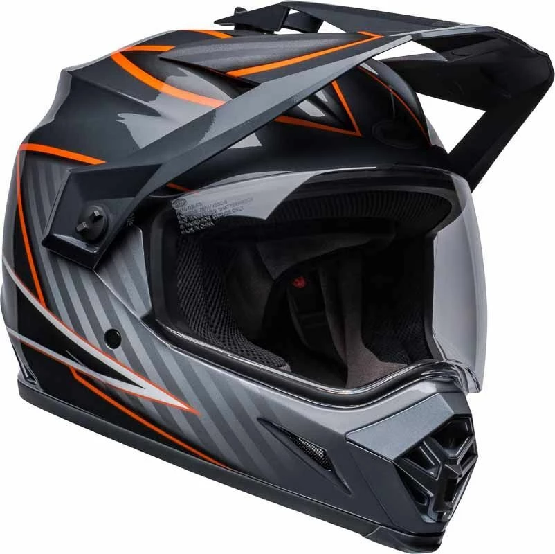 Hot Sale π Bell 2023 MX-9 Adventure MIPS Dalton Black Orange Helmet - Unisex - Medium - Adult - Black/Orange 𧨠- Image 2