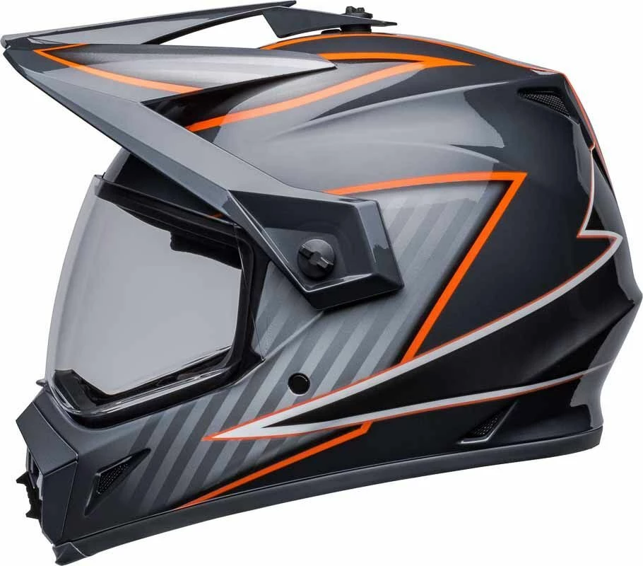Hot Sale π Bell 2023 MX-9 Adventure MIPS Dalton Black Orange Helmet - Unisex - Medium - Adult - Black/Orange 𧨠- Image 5