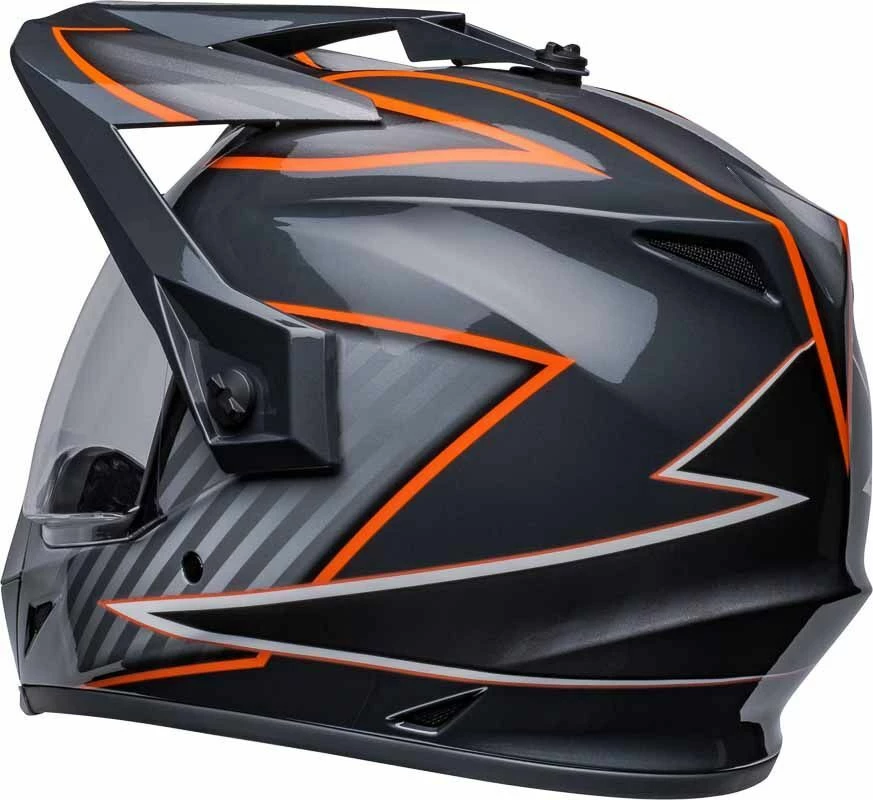 Hot Sale π Bell 2023 MX-9 Adventure MIPS Dalton Black Orange Helmet - Unisex - Medium - Adult - Black/Orange 𧨠- Image 6