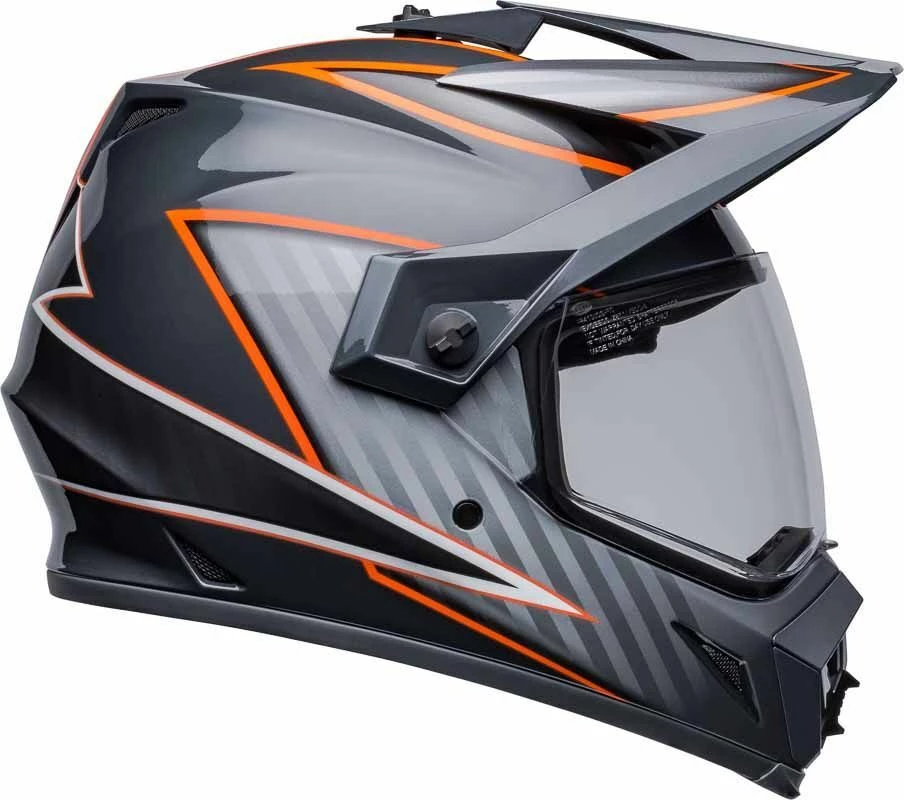 Hot Sale π Bell 2023 MX-9 Adventure MIPS Dalton Black Orange Helmet - Unisex - Medium - Adult - Black/Orange π§¨