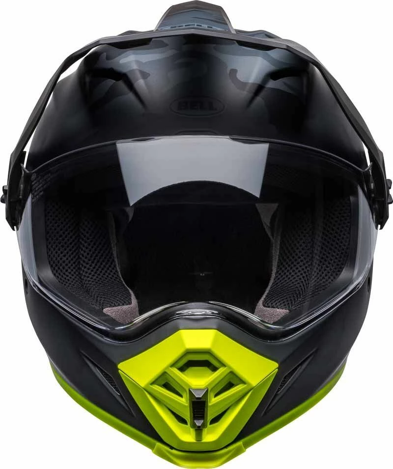 Outlet 🛒 Bell 2023 MX-9 Adventure MIPS Stealth Camo Matte Black Hi-Viz Helmet 👍 - Image 3