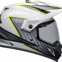 Cheap π Bell 2023 MX-9 Adventure MIPS Dalton White Hi-Viz Yellow Helmet π₯°