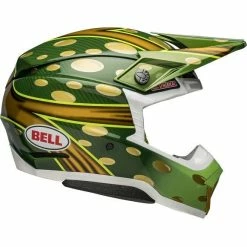 Best deal 👏 Bell Moto-10 Spherical McGrath Helmet - Gold/Green - M ❤️