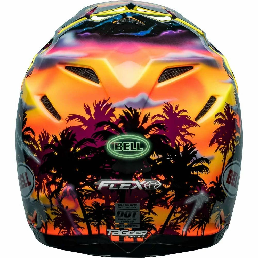 Coupon ๐ฏ Bell Moto-9S Flex Tagger Tropical Fever Yellow Orange Helmet ๐งจ - Image 3