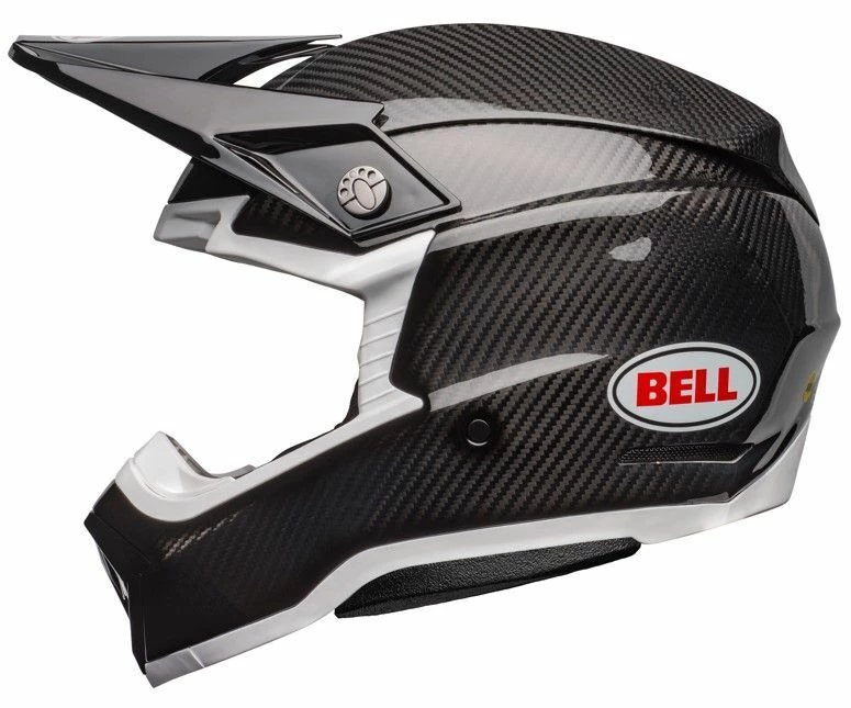 Discount π Bell 2022 Moto-10 Spherical MIPS Black White Helmet π₯° - Image 5