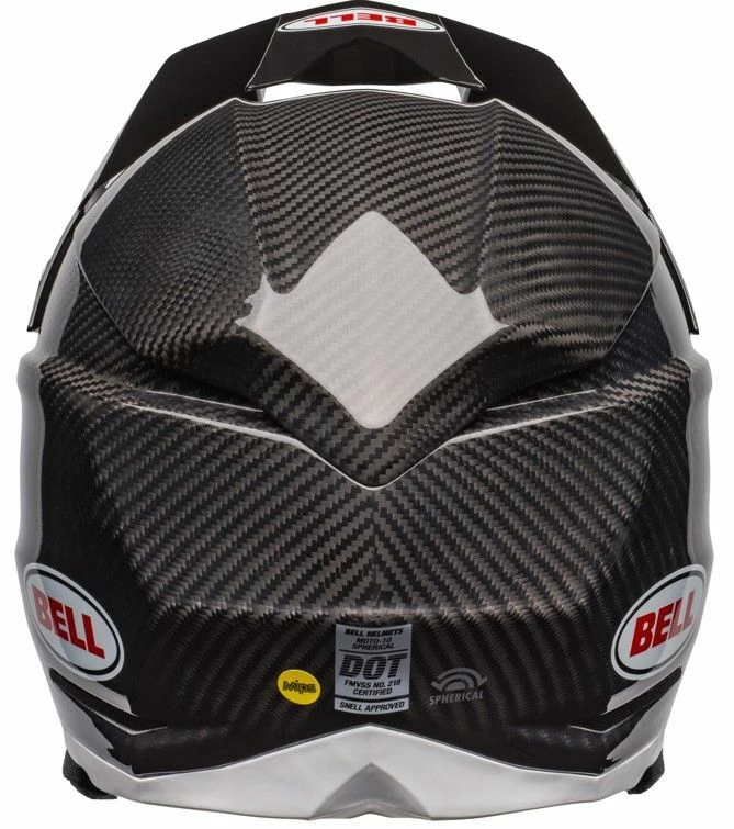 Discount π Bell 2022 Moto-10 Spherical MIPS Black White Helmet π₯° - Image 7