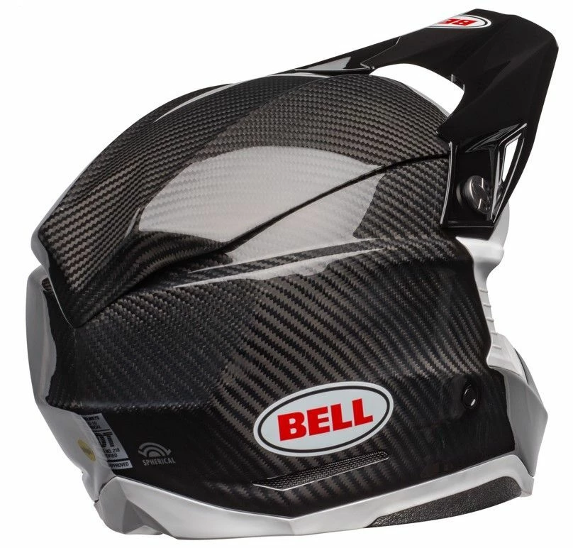 Discount π Bell 2022 Moto-10 Spherical MIPS Black White Helmet π₯° - Image 8