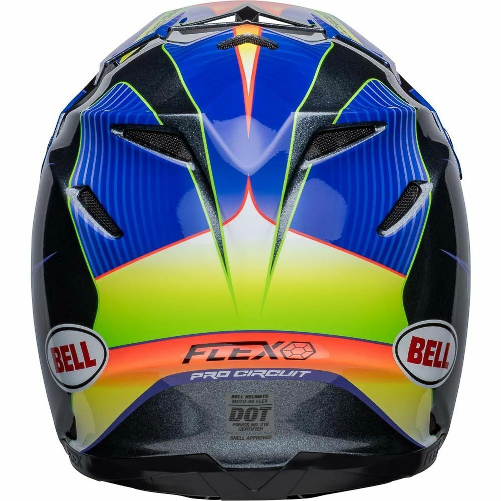 Promo ๐ Bell Moto-9S Flex Pro Circuit Silver Metallic Flake Helmet ๐ - Image 3